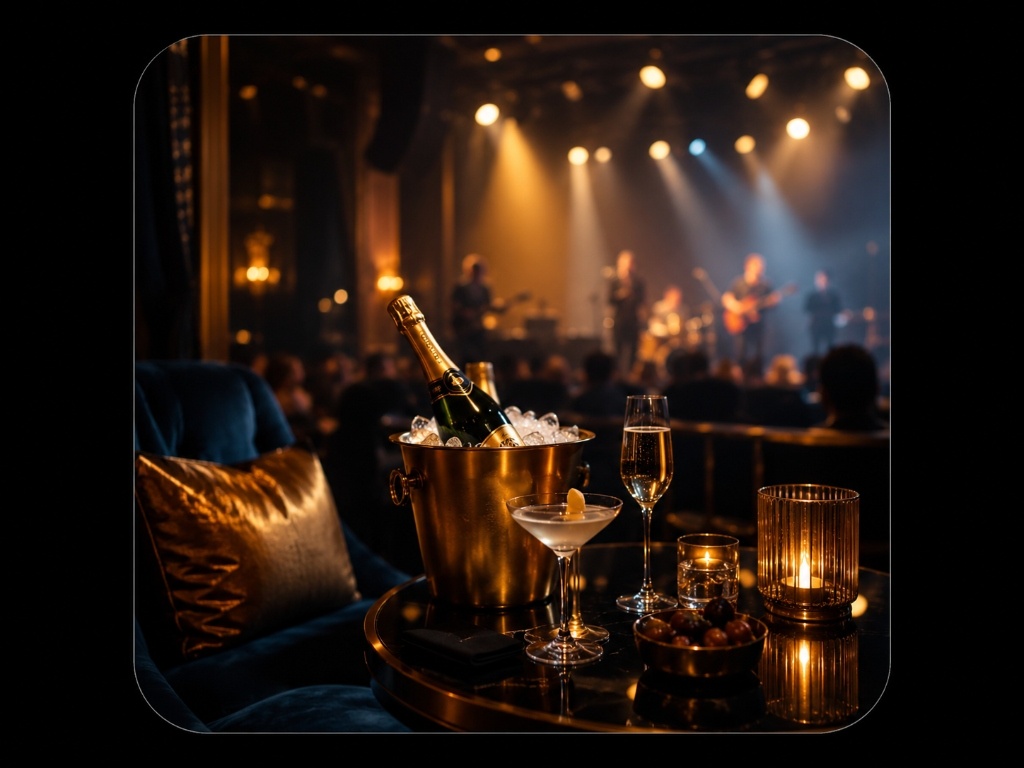 VIP table and drinks
